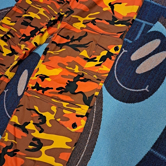 🌈ROTHCO CAMO CARGO PANTS-M - Picture 2 of 6